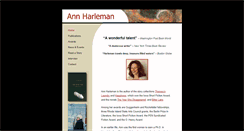 Desktop Screenshot of annharleman.com